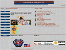 Tablet Screenshot of forefire.com